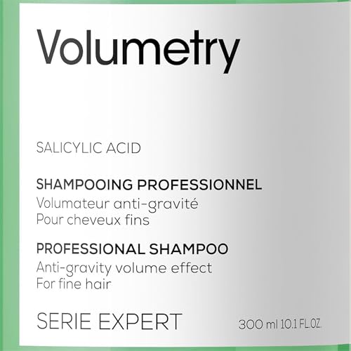 L'Oréal Professionnel | Champú para aumentar el volumen para pelo fino, Volumetry, SERIE EXPERT, 300ml