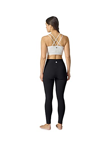 Lotuscrafts Mallas largas de Yoga para Mujer, algodón biológico - Comercio Justo y fabricación ecológica - pantalón de Yoga para Mujer - Mallas Deportivas para Mujer