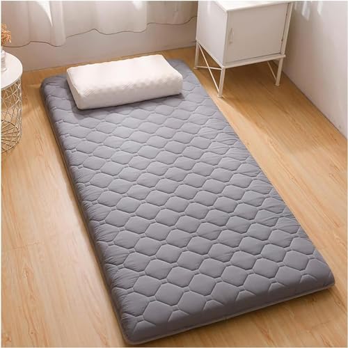 LZFCDMD Colchón Grueso Antideslizante Colchoneta Estampada para Dormir En El Suelo Colchón Portátil para Acampar Tapete De Tatami Plegable (Color : A, Size : 90x190cm(35x74in))