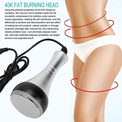 Máquina de Adelgazamiento Corporal 40K, Masajeador Celulitis Electrico Máquina de Belleza, Masajeador Anticelulitico Profesional para Reductor Grasa, Celulitis, Hogar, Spa(110-240 V)