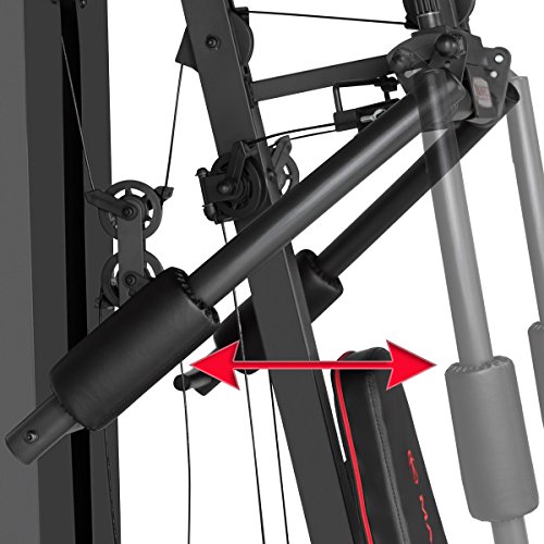 Marcy MKM-81010 Home Gym - Resistencia de 131 kg - con polea Alta y Baja