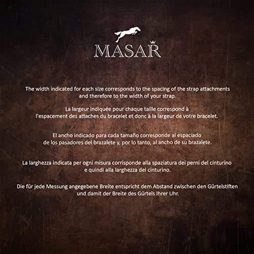 masar 20mm Ø 1.5mm Premium Pasadores Liberación Rápida - Barras de Resorte para Correa de Reloj - Quick Release Spring Bars for Watch Strap - 2 Pcs