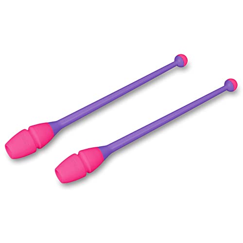 Mazas Engarzables de Tecnocaucho Indigo 36 cm (Violeta-Rosa)