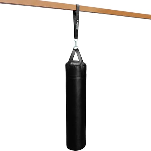 Meister - Cinta tensora para Sacos de Boxeo (2 m), Color Negro