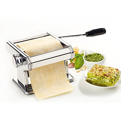 Metaltex Maquina para Pasta Italiana, Acero, Gris, 35x19x13,5 cm
