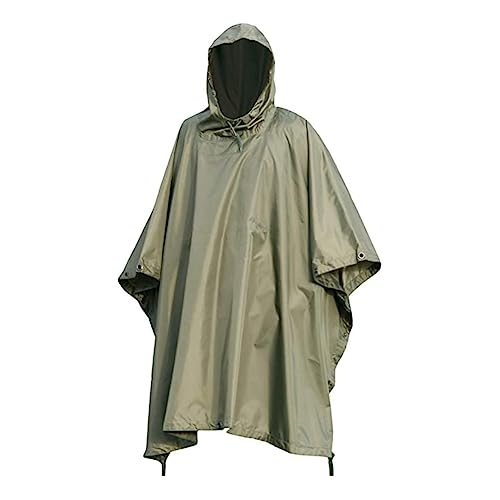 Mil-Tec Poncho-10630001 Poncho, Verde Oliva, Talla única para Hombre