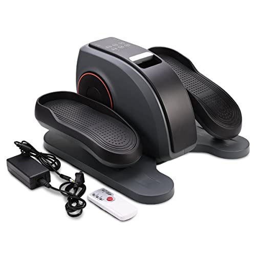 Mobiclinic, Pedales estáticos, Veleta, 10 velocidades, 3 Programas, Pedaleador eléctrico, Pantalla LCD, 60W, Resistencia Ajustable, Mando, Pedales Antideslizantes, Motor silencioso
