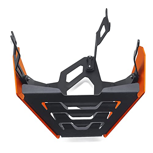 Motocicleta Protección de la Carcasa del motor para 1290 Superduke R 2014-2019 Superduke GT 2017-2019-Naranja+Negro