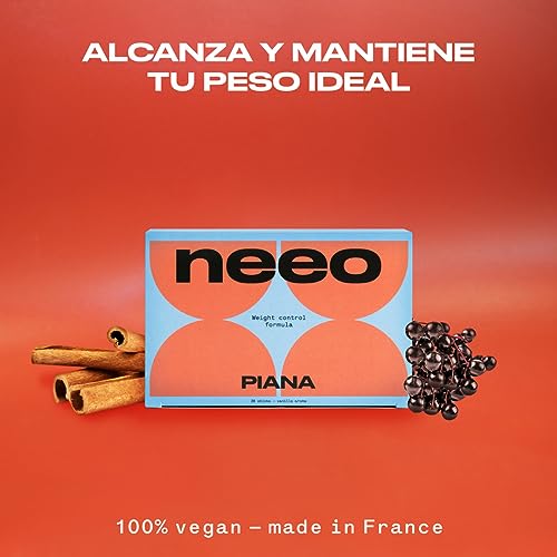 NEEO | Quemagrasas Potente para Adelgazar | 28 Sticks Sabor Vainilla | Polvo de Nopal Patentado, Cromo, Saúco, Canela | Perdida de Peso Rapida | Fabricado en Francia | Vegano, Sin Azúcar