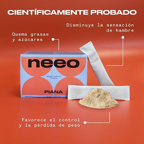 NEEO | Quemagrasas Potente para Adelgazar | 28 Sticks Sabor Vainilla | Polvo de Nopal Patentado, Cromo, Saúco, Canela | Perdida de Peso Rapida | Fabricado en Francia | Vegano, Sin Azúcar
