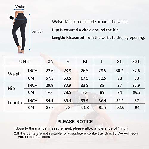 Occffy Leggings Mujer Deporte Cintura Alta Mallas Pantalones Deportivos Leggins con Bolsillos para Yoga Running Fitness y Ejercicio Oc01(Gris, L)