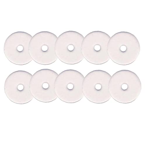 Onsinic 10pcs Discos De Silicona para Pendientes Piercing Piercing Curación Clear Disc Pads Disc Pads para Fijar Los Pendientes