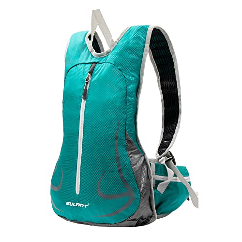 ONTYZZ Mochilas Ciclismo 15l Bicicleta Montaña Mochila Trekking Impermeable Esquiar Mochila Enduro Mochila Montaña Pequeña Mochila para Correr con Reflejos Mochilas de Snowboarding Turquesa