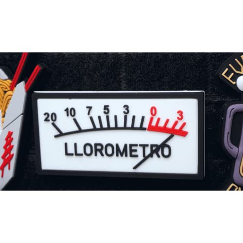 Parche Para Mochila Tactica - Parches De Cross Training Para Mochilas Militares - Accesorio Para Gym Diseñado En España Para Mochilas Y Chaleco (Llorometro)