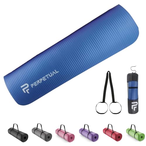 PERPETUAL® Esterilla de Yoga y Pilates, Gimnasia, Fitness.