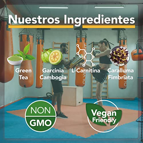 Quemagrasas Potente para Adelgazar Rapido y Efectivo Mujer - L CARNITINA quemagrasas abdominal - Quema grasas adelgazante Mujer y Hombre - Pastillas Efectivas para Adelgazar - Perder Peso Fat Burner