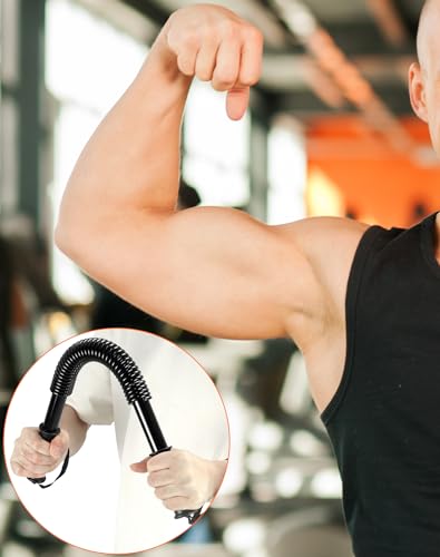 QWORK® Barra musculacion, Ejercicio para Brazos y Pecho, Equipo de Entrenamiento para la Parte Superior del Cuerpo, 30 kg