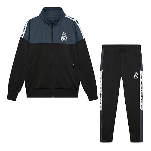 Real Madrid Chándal 23/24 niño - talla 140-10 años - temporada 23/24 - Producto oficial - chándal para entrenamiento de fútbol