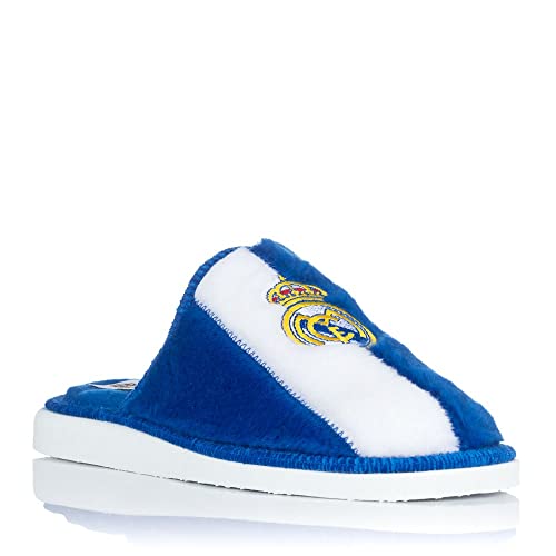 Real Madrid Zapatillas casa 790-90 azul - talla: 40 genero: Hombre