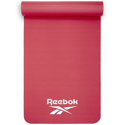 Reebok Alfombra de entrenamiento-15mm-Rojo, Unisex-Adult, Rojo, 15 mm