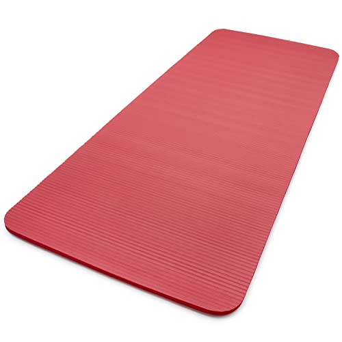Reebok Alfombra de entrenamiento-15mm-Rojo, Unisex-Adult, Rojo, 15 mm