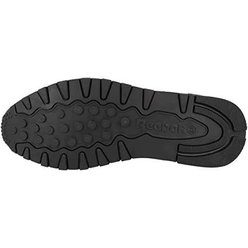 Reebok Classic Leather, Zapatillas Unisex adulto, Negro (Core Black Core Black Pure Grey 5), 46 EU