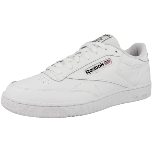 Reebok Club C 85, Zapatillas Hombre, Blanco (ftwr white/ftwr white/core black), 40 EU