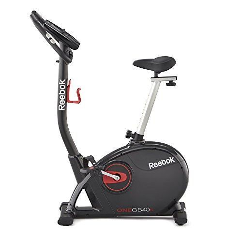Reebok GB40S - Bicicleta estática Fluido, rojo/negro