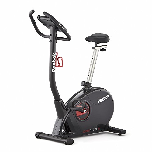 Reebok GB40S - Bicicleta estática Fluido, rojo/negro