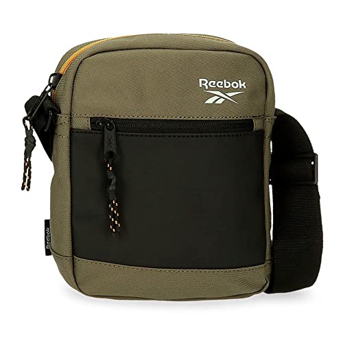 Reebok Hamilton Bandolera mediana Verde 17x22x6 cms Poliéster