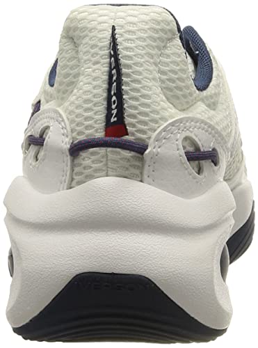 Reebok Solution Mid, Zapatillas Hombre, FTWR White/Batik Blue/Vector Red, 35 EU