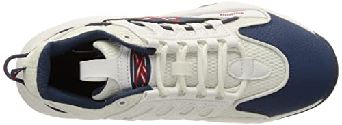 Reebok Solution Mid, Zapatillas Hombre, FTWR White/Batik Blue/Vector Red, 35 EU
