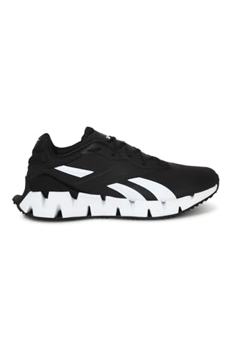 Reebok ZIG DYNAMICA 4, Zapatillas de Running Unisex Adulto, NEGBÁS/FTWBLA/NEGBÁS, 45 EU