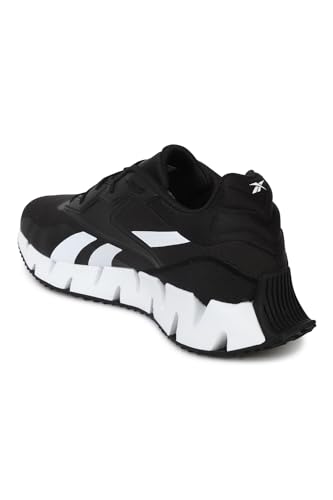 Reebok ZIG DYNAMICA 4, Zapatillas de Running Unisex Adulto, NEGBÁS/FTWBLA/NEGBÁS, 45 EU