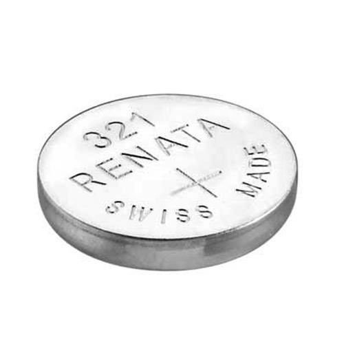 Renata 321 SR616SW - 2 pilas de reloj de óxido de plata sin mercurio, 1,55 V