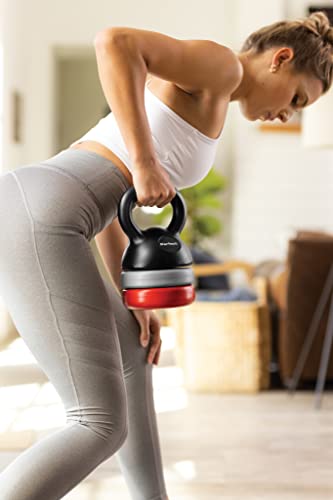 RockTape Pesa Rusa Ajustable, Unisex, Negro, Rojo, Gris, Talla única