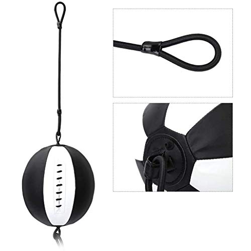 Sacos de Boxeo Bola de Velocidad de Boxeo, Sacos de Boxeo de Doble Extremo con Cuerda para Colgar, para Gimnasio, Boxeo, Deportes, Fitness, Agilidad, Bolsas de Velocidad