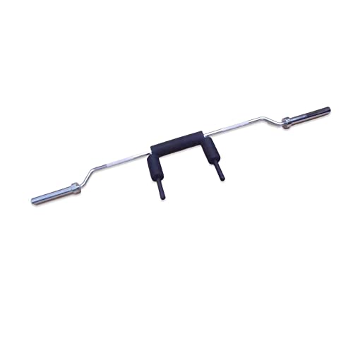 Safety Squat Bar, Barra para sentadillas, hasta 350 kilos, adaptada para Discos Olímpicos
