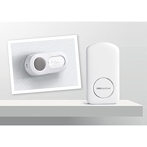 SCS Sentinel Timbre inalámbrico, timbre de puerta, timbre de puerta inalámbrico para exteriores, timbre doméstico inalámbrico, timbre inalámbrico Onebell 100, CSF0095