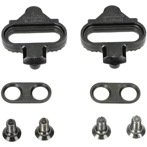 SHIMANO Pedal SM-SH51 MTB SPD sin Tuercas de Cala-Liberación de dirección Negro Ciclismo, Color, Unisex-Adult, Black, Talla única
