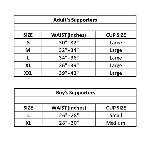 Shock Doctor Tiefschutz Core Supporter Bioflex Cup - Material de entrenamiento para hockey sobre hielo, copa L/Adulto , color blanco, talla: L