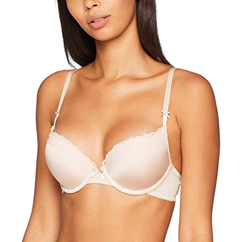 s.Oliver BH Sujetador con Push-up, Beige (Nude 4620), 90A (Talla del Fabricante: 75A) para Mujer