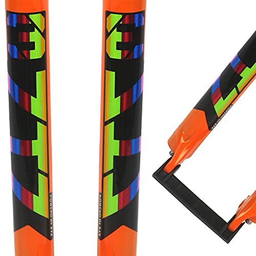 splumzer [EU Stock Horquilla Delantera de Montaña, Amortiguador de Presión de Aire, Horquilla, Accesorios para Bicicleta, Aleación de Magnesio 26/27,5/29 (Remote Lockout, 26 Pulgadas)