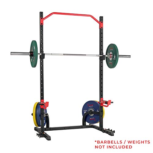 Sunny Health and Fitness Power Zone - Soporte para sentadillas SF-XF9931