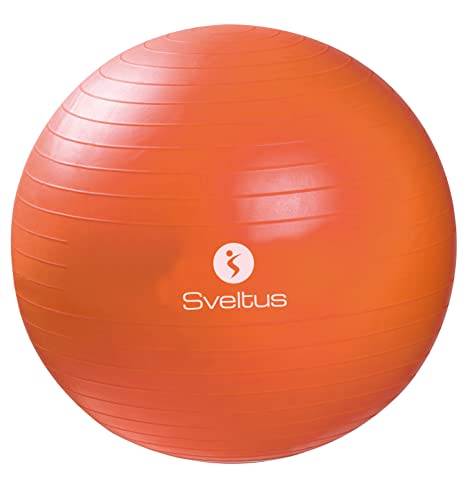 Sveltus Gymball 55 cm Adulto Unisex, Naranja