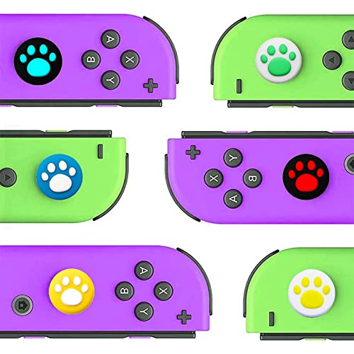 Switch Joystick Caps,Palanca de Mando,Joystick Reemplazo Cap Thumb Grip,Controlador Analógico de Silicona,Joystick,Thumb Stick,Grip Cap Cover,Sticks Joystick Accesorios de Protección para Switch Pro