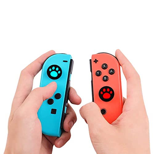 Switch Joystick Caps,Palanca de Mando,Joystick Reemplazo Cap Thumb Grip,Controlador Analógico de Silicona,Joystick,Thumb Stick,Grip Cap Cover,Sticks Joystick Accesorios de Protección para Switch Pro