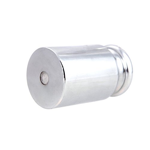 Tarragona Peso 1000g Cromado Calibracion Gramo peso de Escala para Bascula de balance digital Blanco plateado