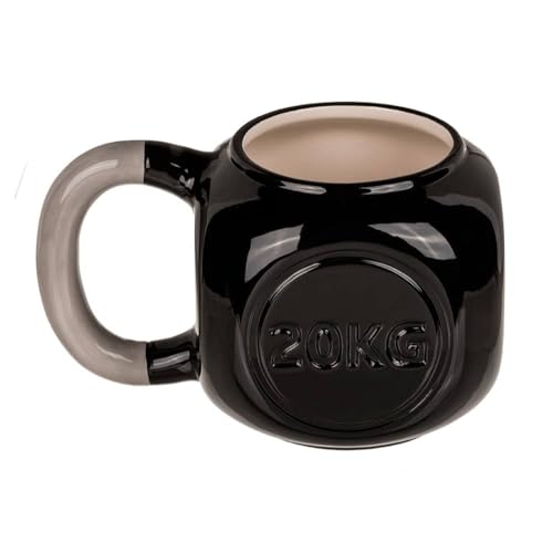 Taza Regalo Taza Pesas Kettlebell 20 Kg Pesa Rusa ideal para Regalar Gimnasio Cumpleaños Navidad Cerámica