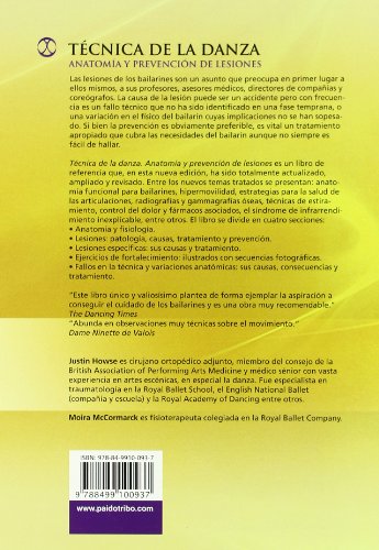 Técnica de la danza. Anatomía y prevención de lesiones (Deportes)